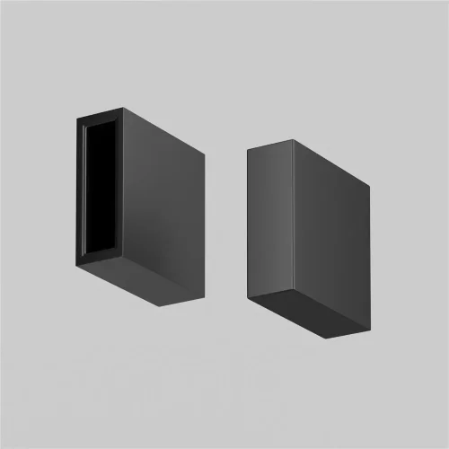 Заглушки для шинопровода Flexity, 2шт. (Черный) - фото 2