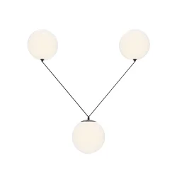 Подвесной светильник Twins 3000K 26Вт (Черный)