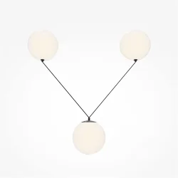 Подвесной светильник Twins 3000K 26Вт (Черный)