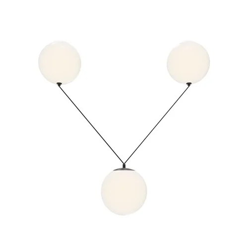 Подвесной светильник Twins 3000K 26Вт (Черный) - фото