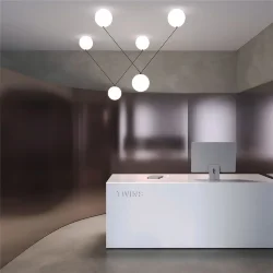 Подвесной светильник Twins 3000K 26Вт (Черный)