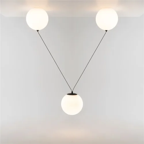 Подвесной светильник Twins 3000K 26Вт (Черный) - фото 10