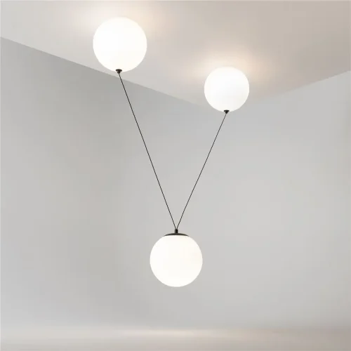 Подвесной светильник Twins 3000K 26Вт (Черный) - фото 13