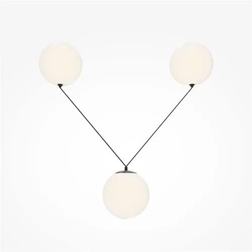 Подвесной светильник Близнецы / Twins 3000К 26Вт (Черный) MOD427PL-L30B3K - фото 12