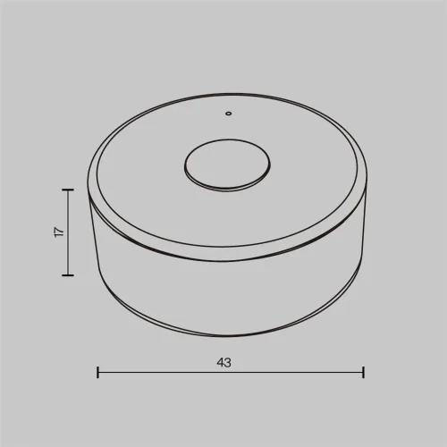 Пульт для светодиодной ленты DIM 1 зона (Белый) - фото 3