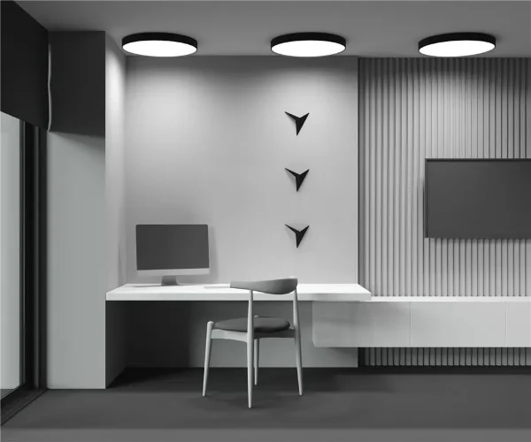 Потолочный светильник Zon 3000K 90W 120° (Черный) - фото 10