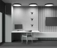 Потолочный светильник Зон / Zon 90 Вт 3000 К 120° (Черный) C032CL-90W3K-RD-B - фото 8