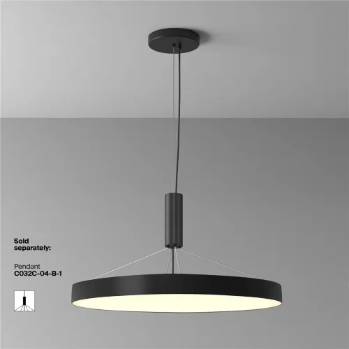 Потолочный светильник Зон / Zon 90 Вт 3000 К 120° (Черный) C032CL-90W3K-RD-B - фото 14