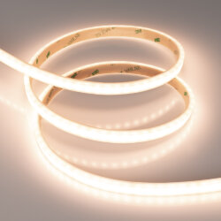Светодиодная лента герметичная RTW-PSW-А120-10mm 24V Warm3000 (9.6 W/m, IP67, 2835, 5m) (Arlight, 5 лет) 040710