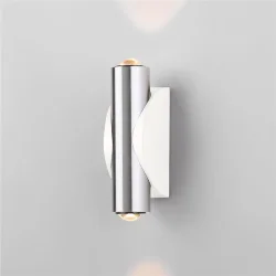 Настенный светодиодный светильник Steel LED белый/сталь 40109/LED белый/сталь (055628)
