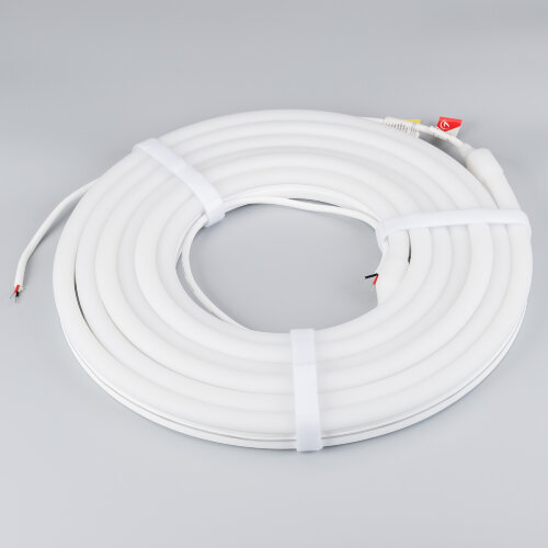 Светодиодная лента герметичная MOONLIGHT-SIDE-А140-12х24mm 24V Day4000 (9.6 W/m, IP68, 5m, wire х2) (Arlight, Вывод прямой, 3 года) 038798 - фото 2