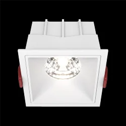 Встраиваемый светильник Альфа / Alfa LED 15 Вт 4000 К 36° (Белый) DL043-01-15W4K-SQ-W
