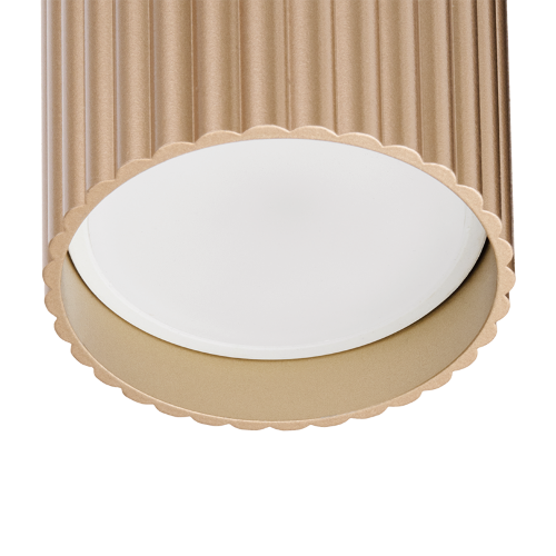 Светильник WOLTA WSL-GU10/W18WG под лампу GU10 Белый / золотой DUO - фото 4.