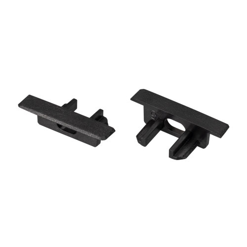 Заглушка для MIC-FS черная с отверстием (Arlight, Пластик) - фото 1