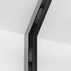 Угловой коннектор внутренний Gravity накладной черный (Черный)