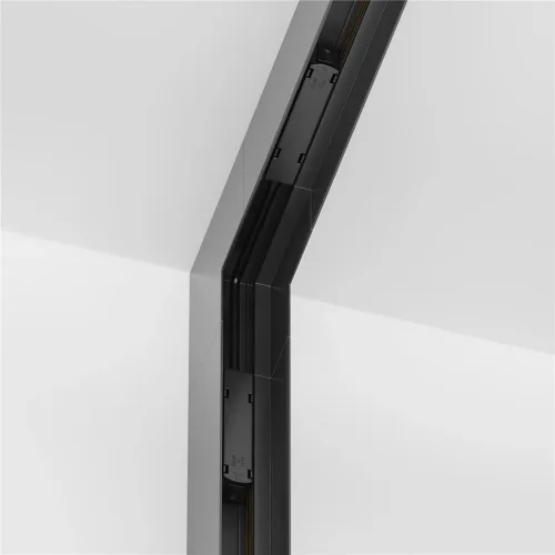 Угловой коннектор внутренний Gravity накладной черный (Черный) - фото 3