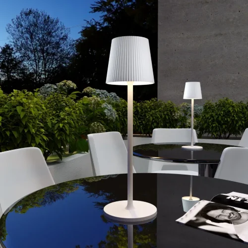 Уличный настольный светодиодный светильник Mist с аккумулятором TL70220 белый - фото 2