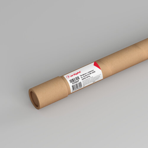 Профиль с экраном SL-SLIM-H13M-2500 ANOD+OPAL (Arlight, Алюминий) - фото 5