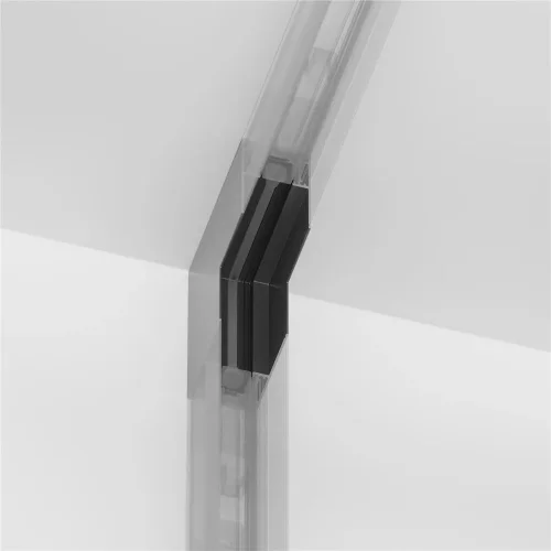 Угловой коннектор внутренний S35 накладной черный (Черный) - фото 5