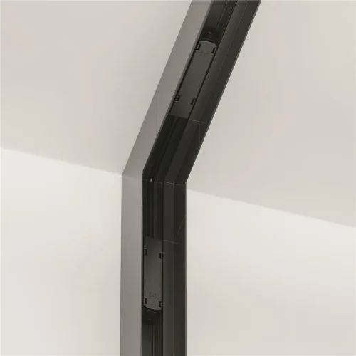 Угловой коннектор внутренний S35 накладной черный (Черный) TRA004ICL-21B - фото 3