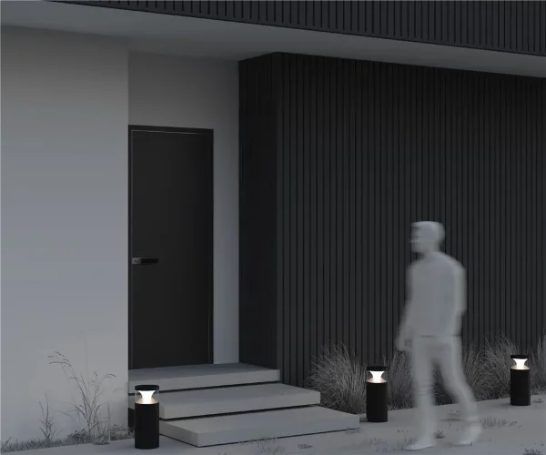 Ландшафтный светильник Pyro 3000К 21Вт IP 65 (Черный) - фото 8