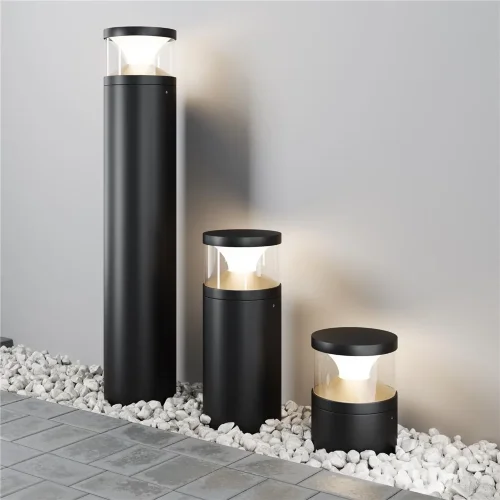 Ландшафтный светильник Пиро / Pyro 3000К 21Вт IP 65 (Черный) O496FL-L21B3K1 - фото 7