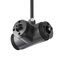 T-образный плоский коннектор для системы Shelf с вводом питания (Черный) CA015TC-P-B