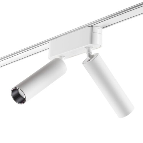 Трековый светильник для низковольтного шинопровода «Novotech» 359253, серия: SMAL (крепление к треку). Фото 2.