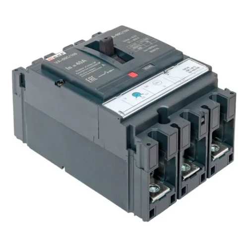 Выключатель автоматический 3п 100/40А 36кА ВА-99C Compact NS PROxima EKF mccb99C-100-40 - фото 8