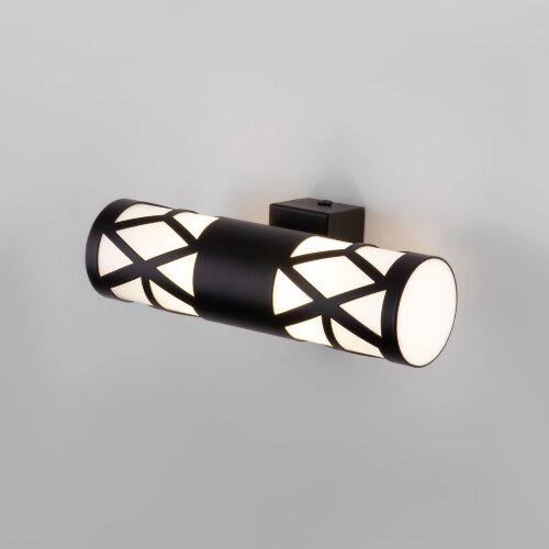 Настенный светодиодный светильник Fanc черный - Фото 2