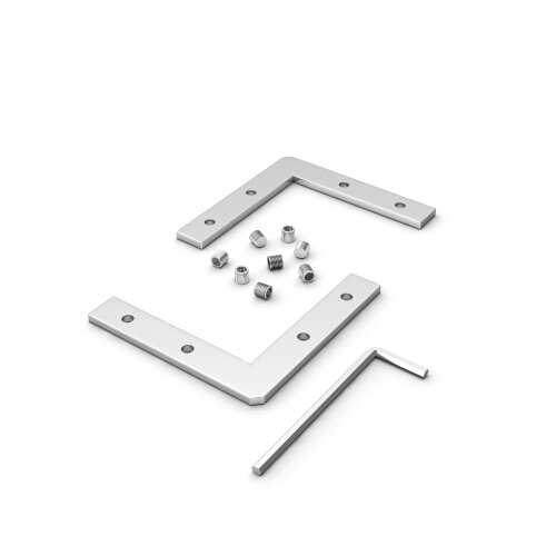 Соединитель профиля SL-LINIA45-FANTOM-90 Set (Arlight, Металл) - фото 1