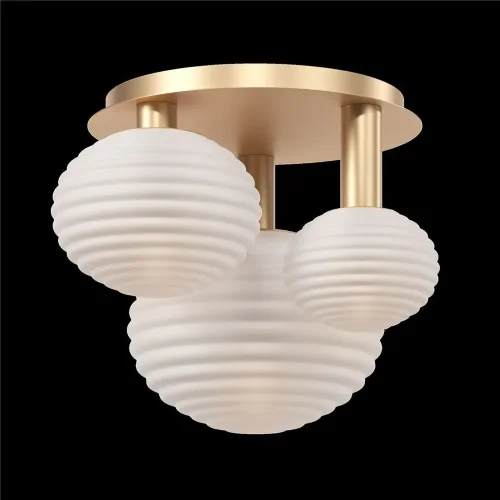 Потолочный светильник Reels E14х3 (Золото) - фото 4