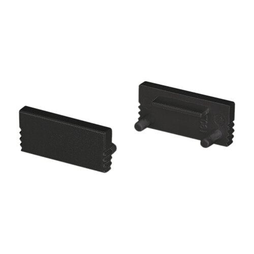 Заглушка SL-SLIM-H7 BLACK глухая (Arlight, Пластик) - фото 1