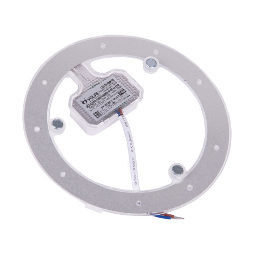 ULE-Q930-18W-4000K IP40 CLEAR Светильник-модуль светодиодный с драйвером, 220В, диаметр 155мм, Белый свет 4000K, Угол 180градусов, TM Volpe - фото 2