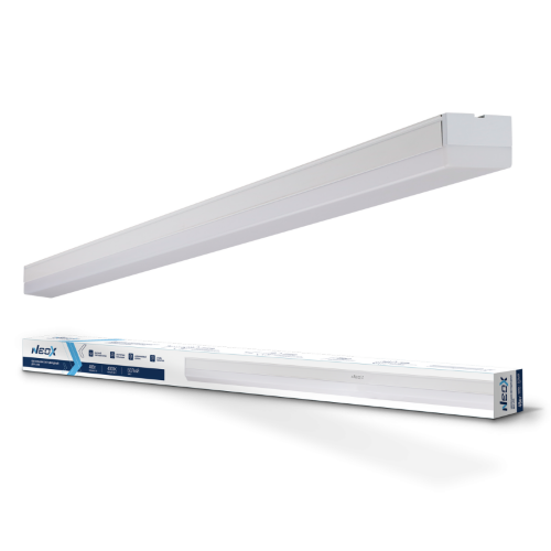 Светильник светодиодный ДБО-LINE 48Вт 230В 160гр 4000К 4800Лм 100Лм/Вт белый IP40 NEOX - Фото