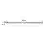 ULI-Q150 14W-4000K IP40 WHITE Светильник линейный светодиодный аналог Т5, 220В, с выключателем, Кабель и крепление в-к, Белый свет 4000K, Корпус белый, TM Volpe - фото 8