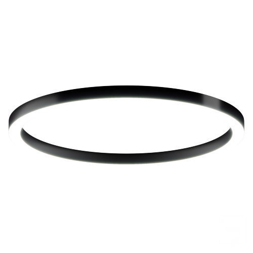 Светильник 6063 кольцо (RAL9005/1700mm/LT70 — 4K/160W) - фото 1