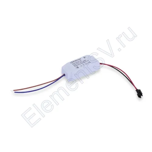 Светодиодный драйвер 13-18W LD26 (220V, 18W, 46-65V, 250mA) - фото.