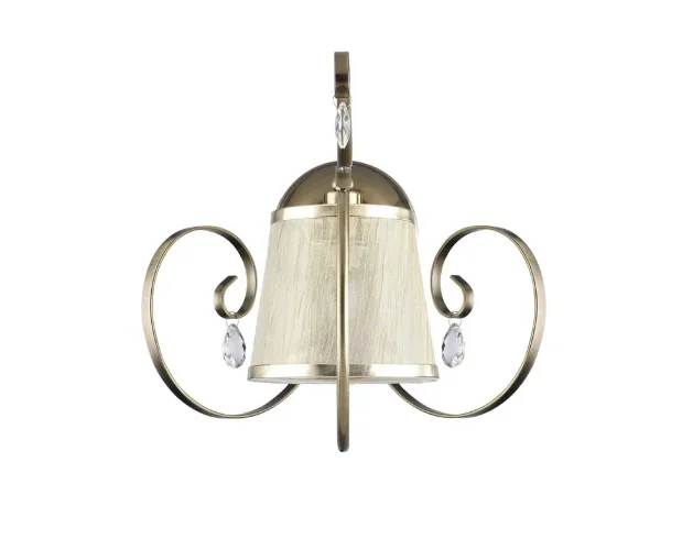 Светильники серии Simone выполнены в классическом стиле. Арматура цвета «античное серебро», абажуры из органзы на ПВХ. Люстры подходят для помещений с невысокими потолками благодаря конструкции «2 в 1». Дизайн изделий дополнен декоративными подвесками. (Б