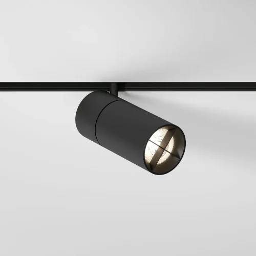 Slim Magnetic Трековый светильник с инновационной антибликовой решеткой 13W 4000K Kars черный 85524/01 - фото