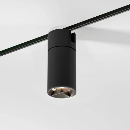 Slim Magnetic Трековый светильник с инновационной антибликовой решеткой 13W 4000K Kars черный 85524/01 - фото 2
