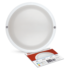 Светильник светодиодный герметичный СПП-КРУГ 8Вт 230В 6500К 640Лм IP65 IN HOME