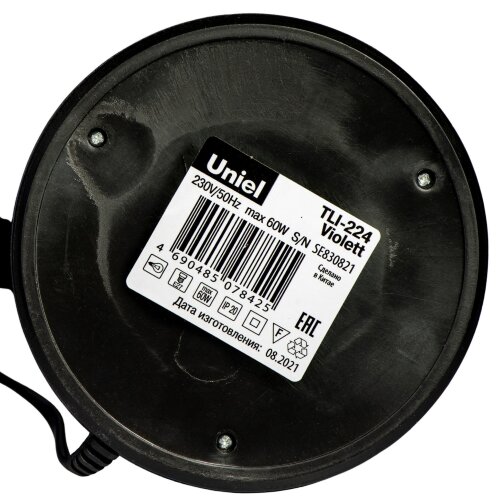 TLI-224 Светильник настольный, Цоколь E27, Цвет фиолетовый - фото 10