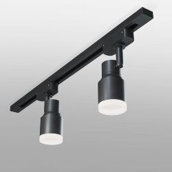 Basic System Трековый поворотный светильник 7W 4200K Molly Черный LTB31 (043140)