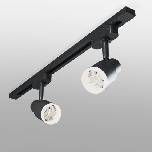 Basic System Трековый поворотный светильник 7W 4200K Molly Черный - Фото 4