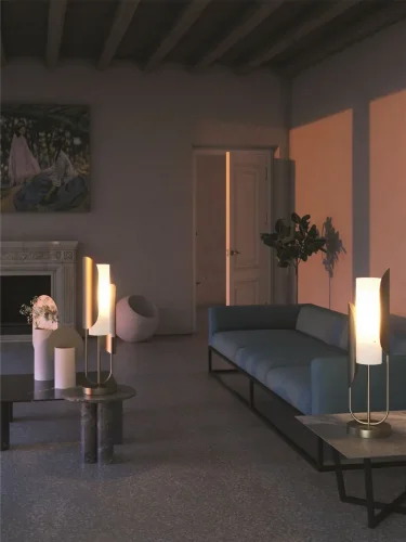 Настольный светильник Сipresso E14х1 40Вт (Золото) - фото 4