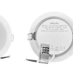 Светильник светодиодный встраиваемый 10W/4000K | D-140 H-35 | Eridani DL190B LED8 D125 | - PHILIPS
