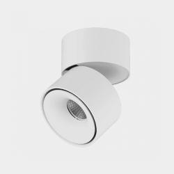 Светильник светодиодный потолочный накладной поворотный, серия I, Белый, 15Вт, IP20, Теплый белый (3000К), I-SF-WH-WW 005109