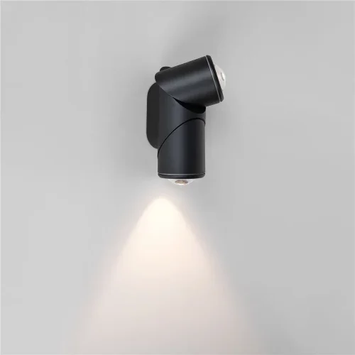 Уличный настенный поворотный светильник GIRA D LED IP54 35127/D черный - фото 3