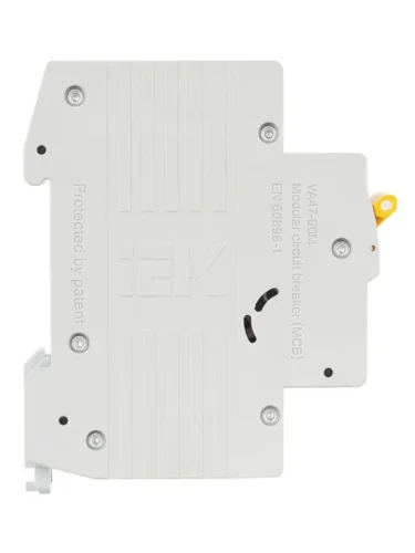 Выключатель автоматический модульный 1п B 10А 6кА ВА47-60M KARAT IEK MVA31-1-010-B - фото 5